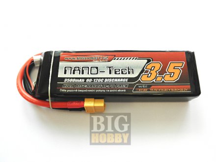 Bighobby- NANO Tech 3500mAh 3S 60C (120C)