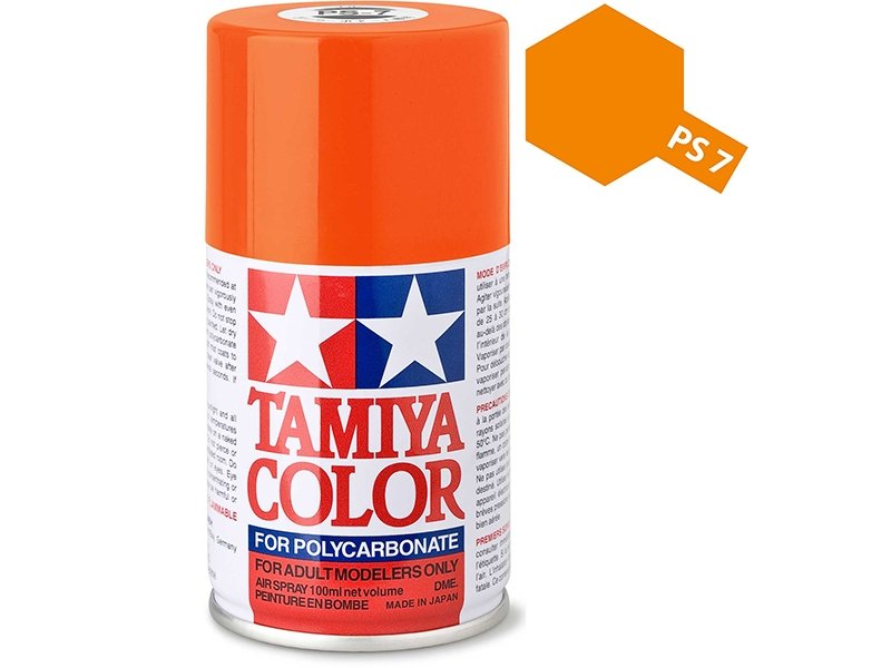 Tamiya 86007 PS7 Orange (oranžová 100ml) | pkmodelar.cz