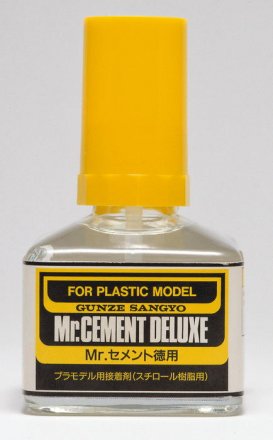 Mr. Cement Deluxe - lepidlo na plast 40ml - rozpouštědlové