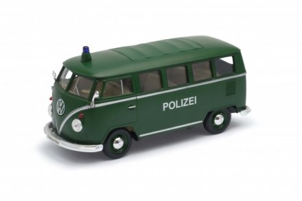 Model auta Welly VW 1963 T1 Bus (policie) 1:24