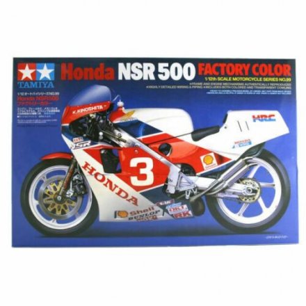 Plastikový model motorky Tamiya 14099 Honda NSR500 Factory Color 1:12