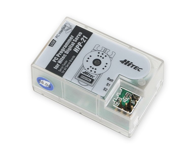 HPP-21 Tester a programátor digitálních serv s PC rozhraním (mini-USB)