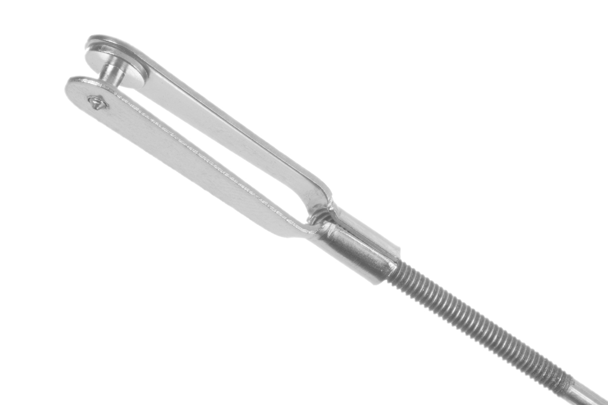 Vidlička kovová M2,5 s ocelovým táhlem, 10 ks.
