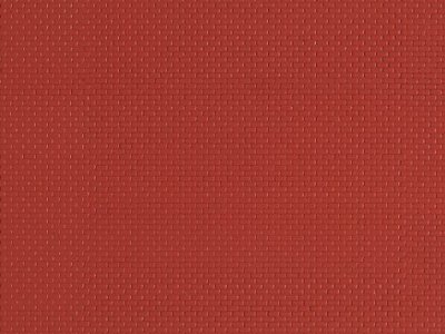 Auhagen 52412 Dekor plast - Cihlová zeď červená, 10 x 20 cm TT+HO | pkmodelar.cz