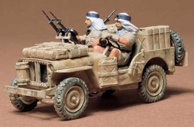 Plastikový model vojenské techniky Tamiya 35033 British Jeep SAS 1:35