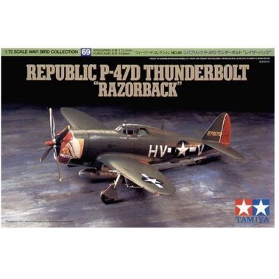 Plastikový model letadla Tamiya 60769 WB P-47D Thunderbolt Razorback 1:72