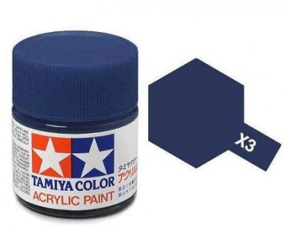 Akrylová barva Tamiya X-3 Royal blue 10ml