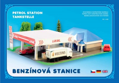 Benzínová stanice-vystř. | pkmodelar.cz