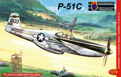Plastikový model letadla KPM0033 P-51C 1:72 | pkmodelar.cz