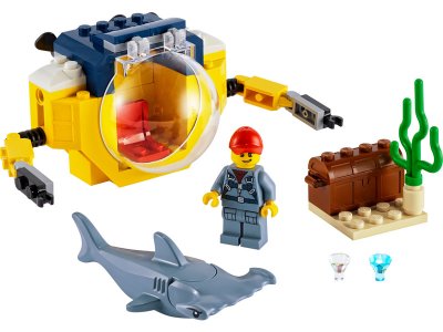 LEGO City - Oceánská mini ponorka