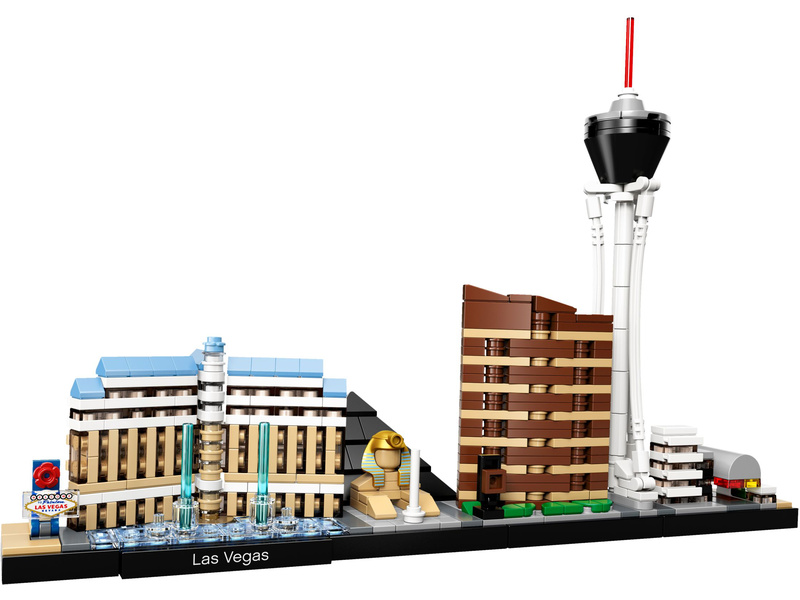 LEGO Architecture - Las Vegas | pkmodelar.cz
