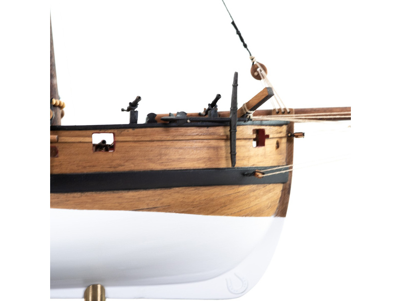 AMATI Adventure pirátská loď 1760 1:60 kit | pkmodelar.cz
