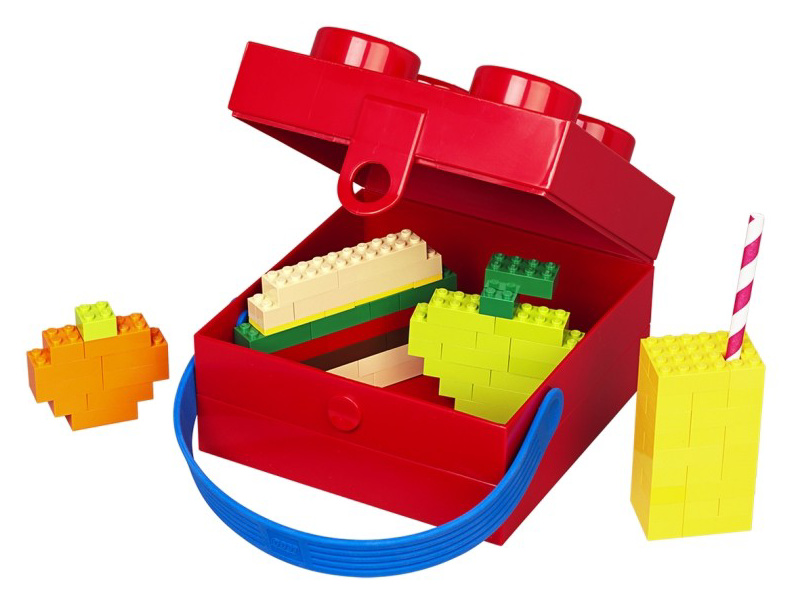 LEGO box s rukojetí 166x165x117mm - zelená army | pkmodelar.cz