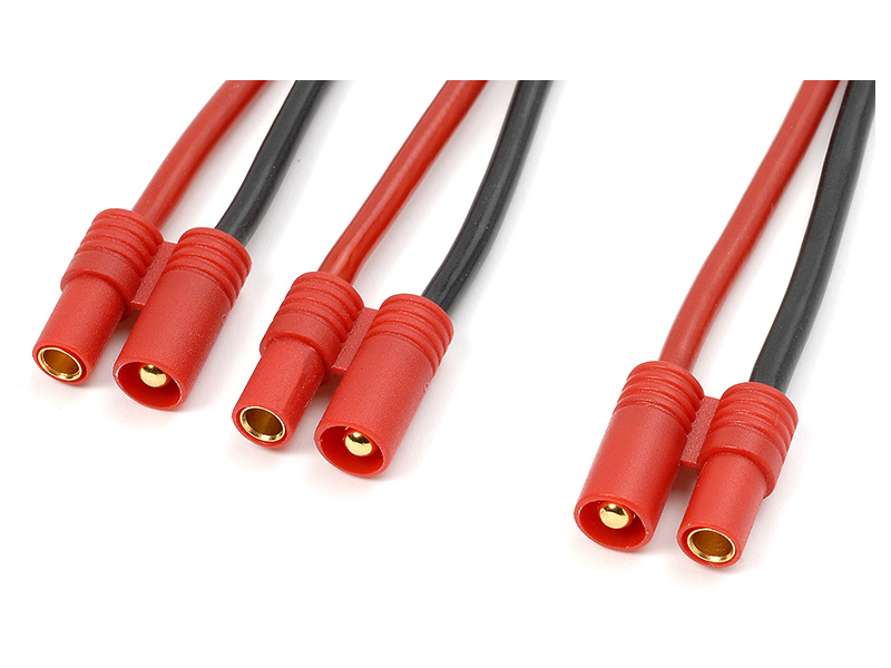 Kabel Y paralelní 3.5mm zlacený 14AWG 12cm | pkmodelar.cz
