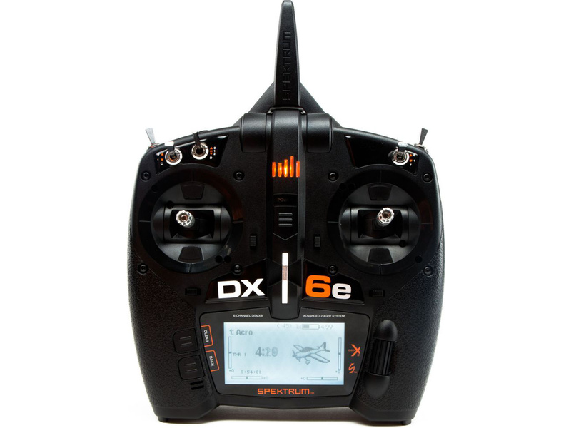 Spektrum DX6e DSMX pouze vysílač | pkmodelar.cz