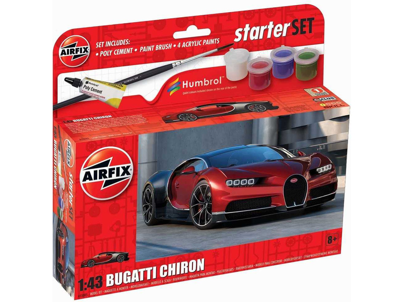 Airfix  Set auto A55005 - Bugatti Chiron (1:43)
