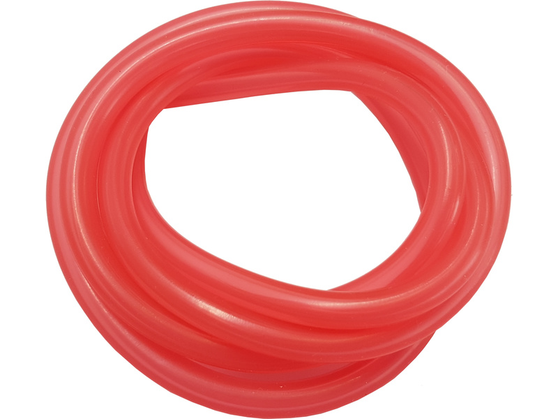 Silikonová hadička 2.4/5.5mm červená (1m) | pkmodelar.cz