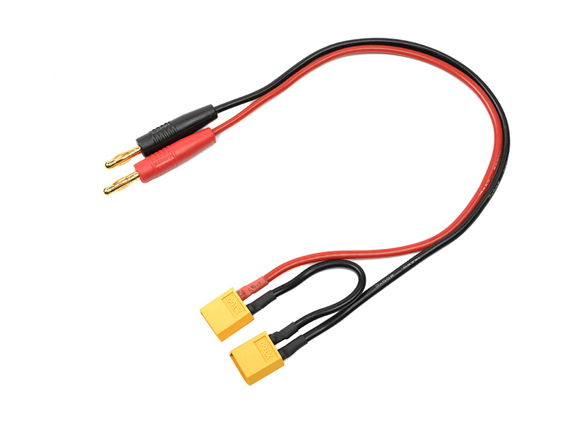 Nabíjecí kabel - XT60 sériový 14AWG 30cm | pkmodelar.cz