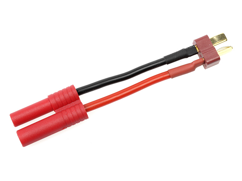 Konverzní kabel Deans samec - 4.0mm zlacený 14AWG | pkmodelar.cz