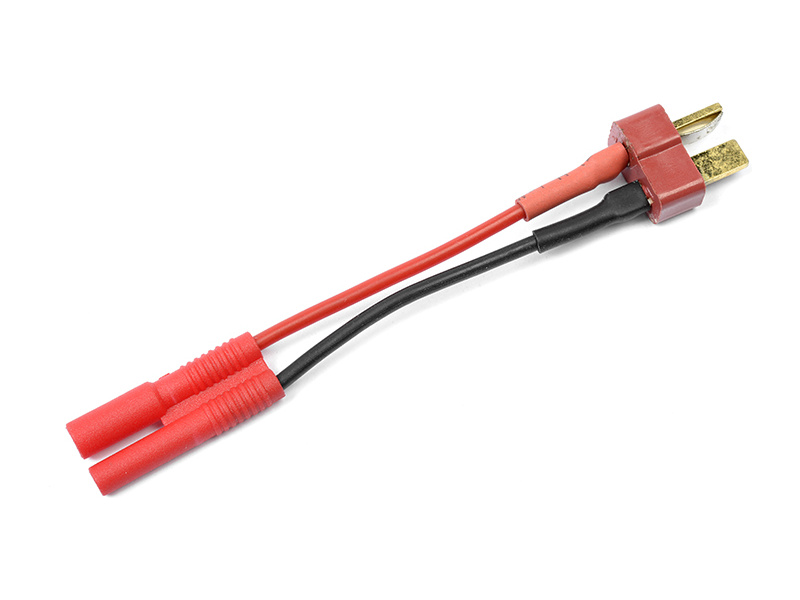 Konverzní kabel Deans samec - 2.0mm zlacený 20AWG | pkmodelar.cz