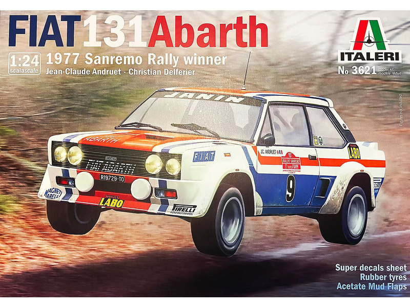 Italeri 3621 Fiat 131 Abarth 1