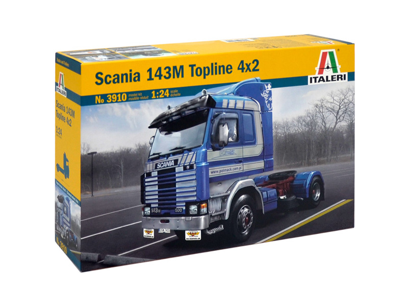 Plastikový model trucku Italeri 3910 SCANIA 143M TOPLINE 4x2 (1:24)