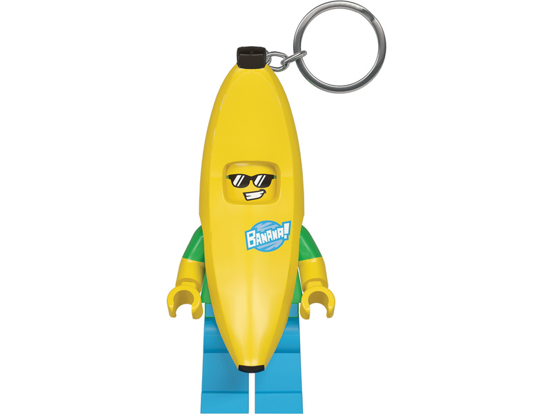LEGO svítící klíčenka - Banana Guy | pkmodelar.cz