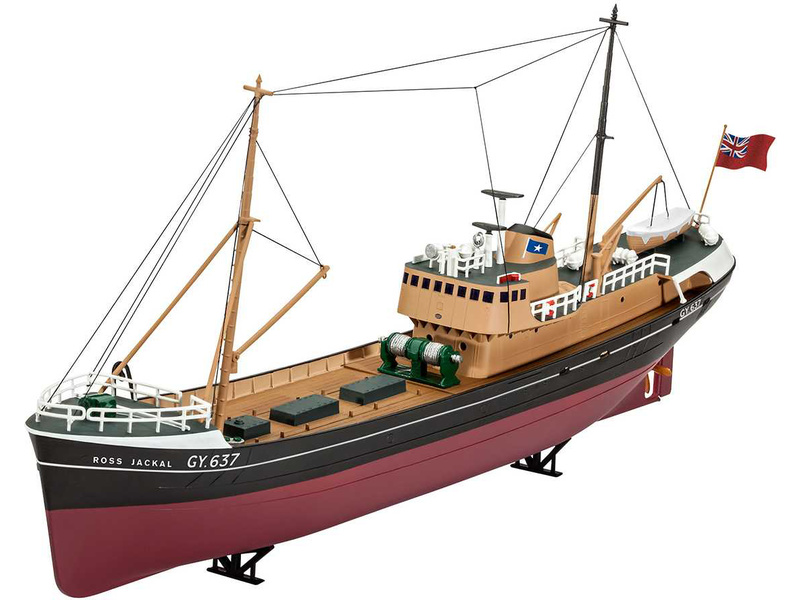 Plastikový model lodě Revell 05204 Northsea Fishing Trawler rybářská loď 1:142