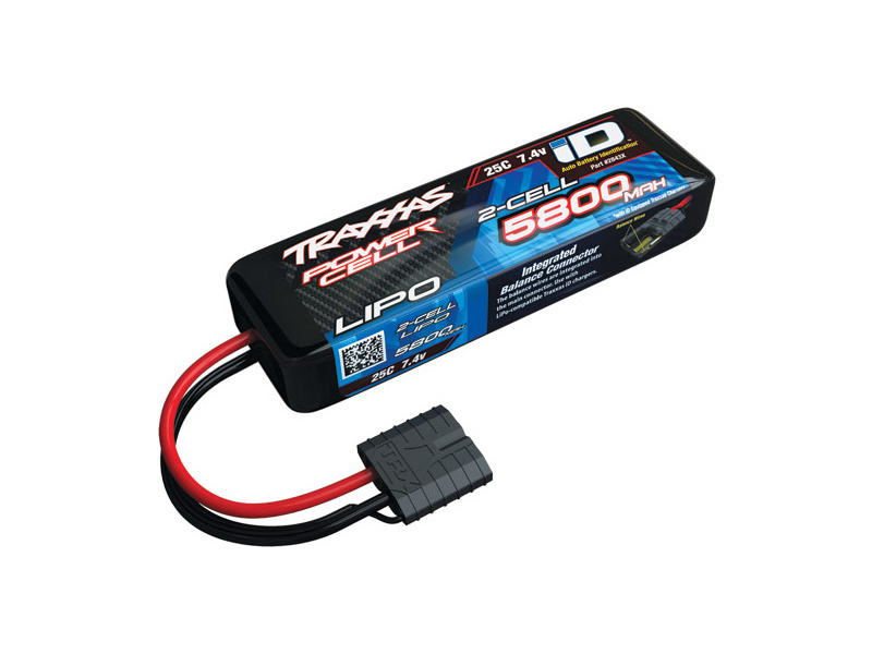 Traxxas LiPo baterie 7.4V 5800mAh 25C iD | pkmodelar.cz