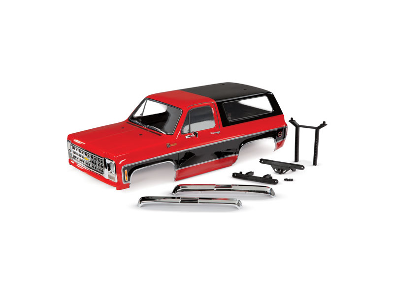 Traxxas karosérie Chevrolet Blazer 1979 kompletní červená