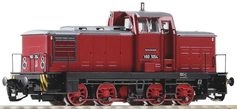 PIKO 47360 TT Dieselová lokomotiva V60.10, DR, Ep.III | pkmodelar.cz