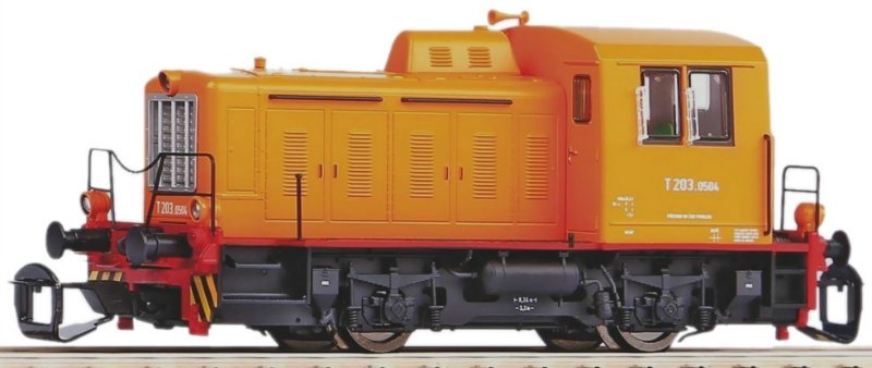 PIKO 47522 TT Dieselová lokomotiva T203, Ep.IV | pkmodelar.cz