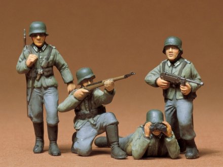 Plastikový model vojáků Tamiya 35002 Německé vojsko 1:35