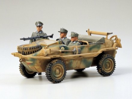 Plastikový model vojenské techniky Tamiya 35003 German Schwimmwagen 1:35 Military Model Kit