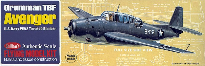 Grumman TBF Avenger (419mm) | pkmodelar.cz