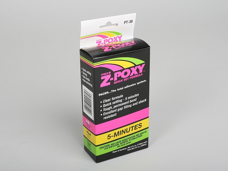 Z-POXY 5min 237ml (8fl oz) 5min. epoxy | pkmodelar.cz
