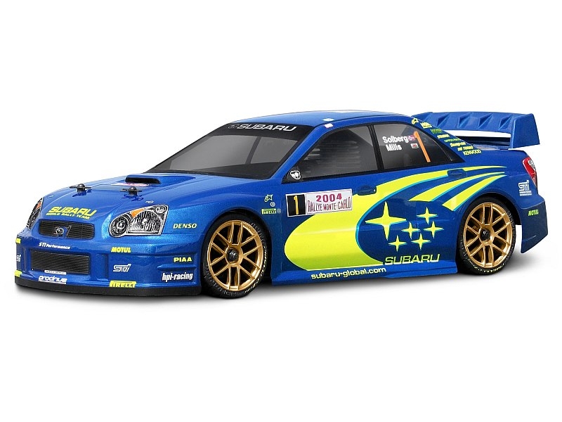 Karoserie čirá Subaru Impreza WRC 2004 (200 mm)