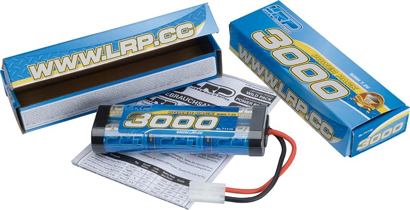 Power Pack 3000 - 7.2V - 6 článkový NiMH Stickpack | pkmodelar.cz