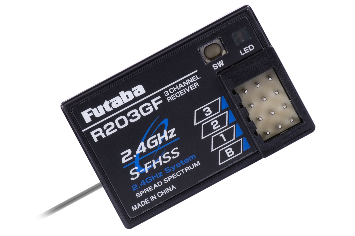 Futaba R203GF S-FHSS/FHSS 3k přijímač | pkmodelar.cz