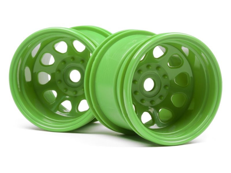 Zelené disky pro truggy (2 ks)