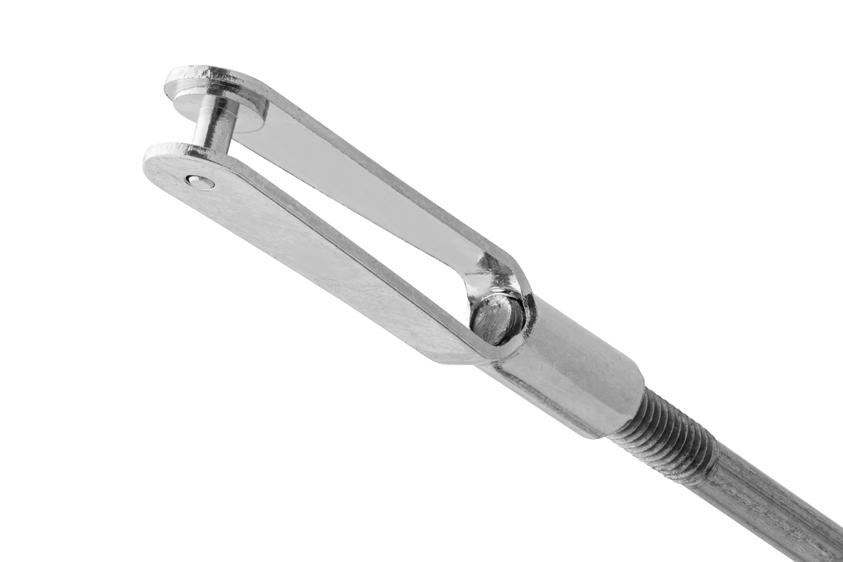 Vidlička kovová M2 s pozinkovaným ocelovým táhlem, 5 ks.