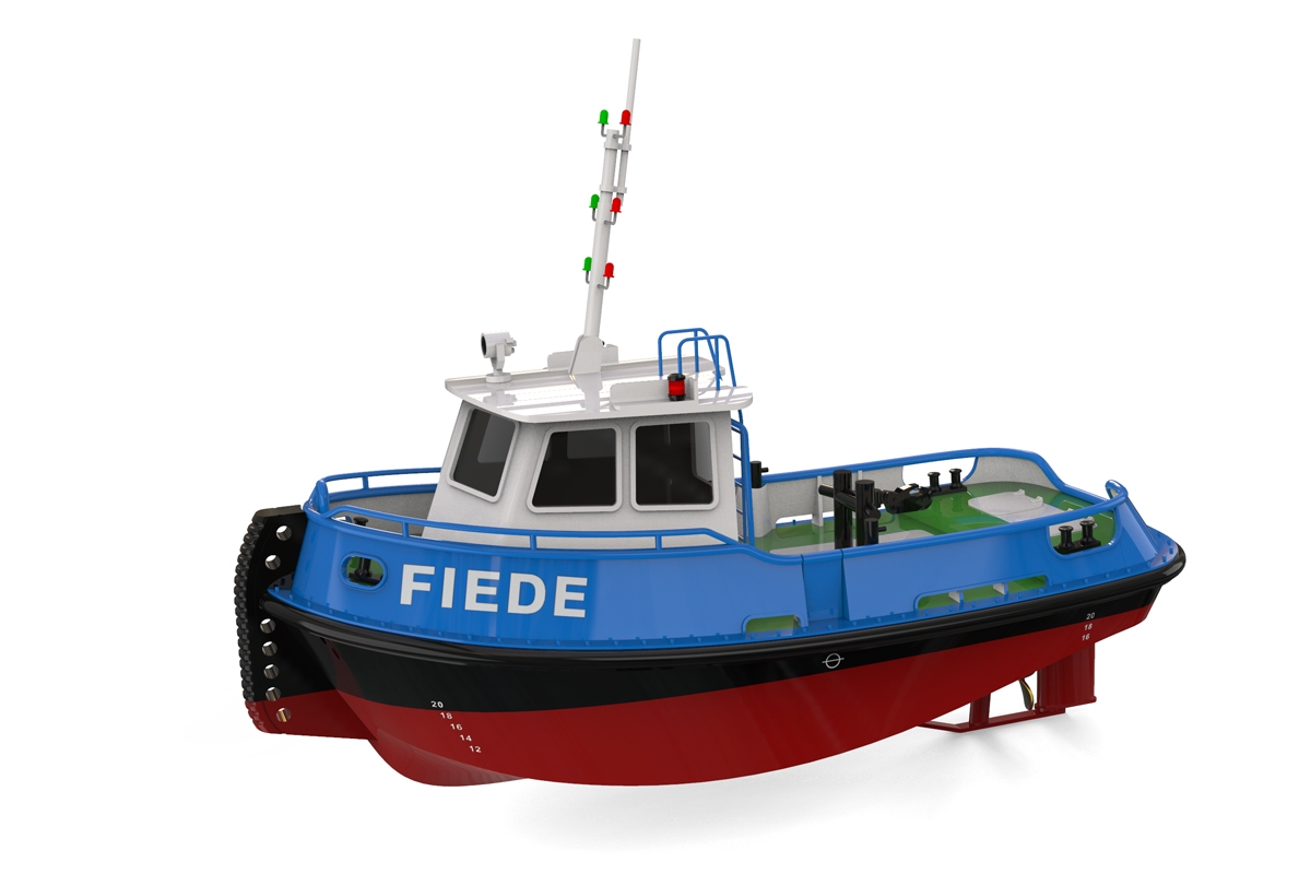 Fiede přístavní remorkér 1:50 kit | pkmodelar.cz