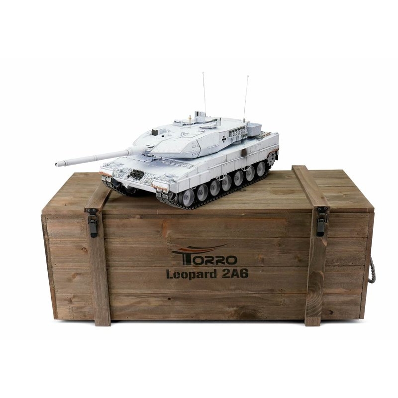 TORRO tank PRO 1/16 RC Leopard 2A6 UN - infra IR | pkmodelar.cz