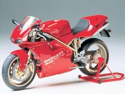 Plastikový model motorky Tamiya 14068 Ducati 916 1:12