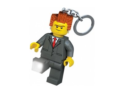 LEGO svítící klíčenka - Movie Prezident Byznys
