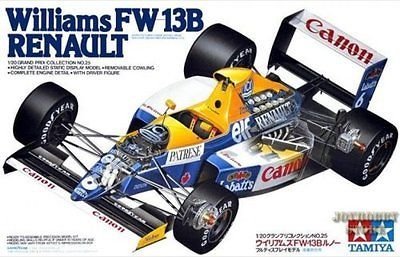 Plastikový model formule Tamiya 20025 Williams FW13B 1:20