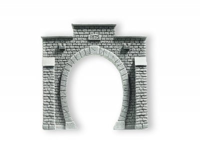 Noch 48051 Zeď kamenná šedá - portál tunelu jednokolejný 10 x 10 cm TT | pkmodelar.cz