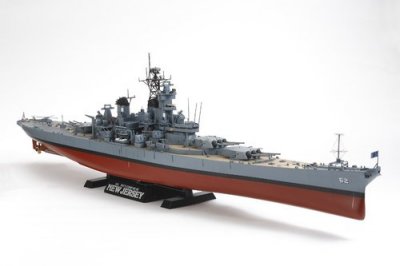 Plastikový model lodě Tamiya 78028 USS New Jersey (W/Detail) 1/350 | pkmodelar.cz