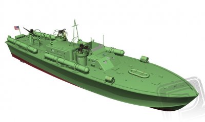 PT 109 Torpedo-Boat 1:33 | pkmodelar.cz