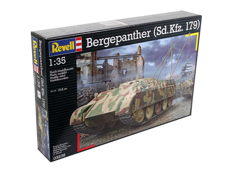 Plastikový model vojenské techniky Revell 03238 Bergepanther 179 (1:35) | pkmodelar.cz